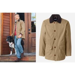 Lands End Men's Chore Barn Coat Jacket, Size L (42-44)